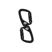 美國 rock exotica SwivaBiner Auto-Lock Carabiner 萬向轉軸三段自動鎖雙鉤環 C81A